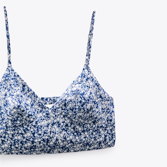 Zara Floral Print Top - Picture 4 of 11